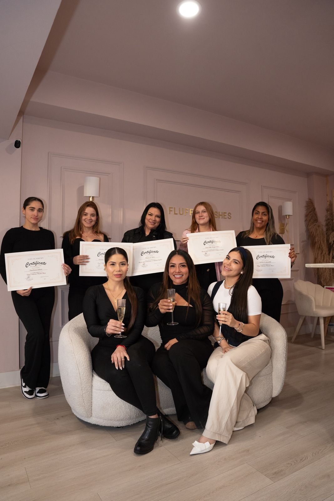 Alumnas certificadas de Fluffy Co.